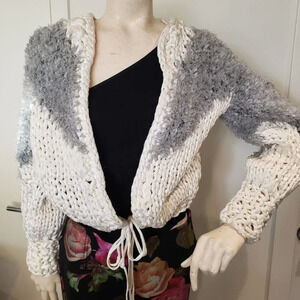 Gorgeous Hand made  knit Cardigan made in Vancouver